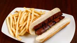 order online - Kid's Kosher Hot Dog from Barneys Gourmet Hamburger on bringmethat.com