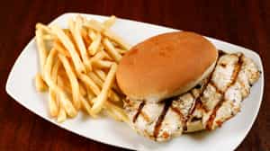 order online - Kid's Chicken Burger from Barneys Gourmet Hamburger on bringmethat.com