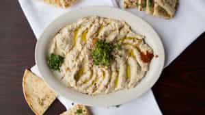 Order Baba Ghanouj food online from Aladdins Cafe store, Kansas City on bringmethat.com