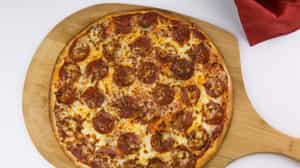 Order One Small Pizza w/1 Topping food online from Mama Deluca's Pizza store, Shelby Charter Twp on bringmethat.com