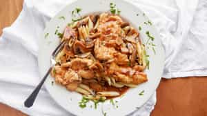 Order Chicken Marsala food online from Trattoria Ravello store, Englishtown on bringmethat.com