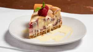 Order RASPBERRY CHEESECAKE food online from Grizzly Peak Brewing Co. store, Ann Arbor on bringmethat.com