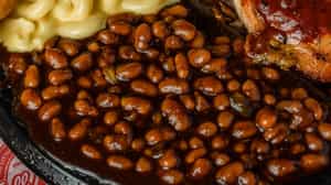 Order Baked Beans food online from Full Moon Bar-B-Que store, Birmingham on bringmethat.com