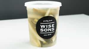 Order Pickles (Quart) food online from Wise Sons Jewish Delicatessen store, San Francisco on bringmethat.com