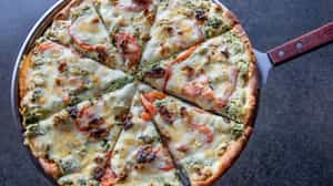 Order Artichoke Pizza (12") food online from Amici's Kitchen and Living Room store, Berkley on bringmethat.com