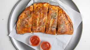 Order Small Calzone food online from Westside Bowl store, Youngstown on bringmethat.com