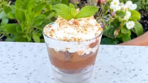 Order HAZELNUT CHOCOLATE MOUSSE food online from The Fish Market - San Mateo store, San Mateo on bringmethat.com