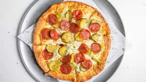 Order 12" Pizza food online from Westside Bowl store, Youngstown on bringmethat.com