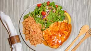 Order Hula Halibut Plates food online from Pellys Fish Market & Cafe store, Carlsbad on bringmethat.com