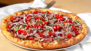 Order Smokehouse Brisket food online from Boombozz Pizza & Watch bar- Louisville Highlands store, Louisville on bringmethat.com
