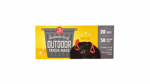 Big Win 13 Gallon Fresh Scented Drawstring Kitchen Trash Bags (26 ct)