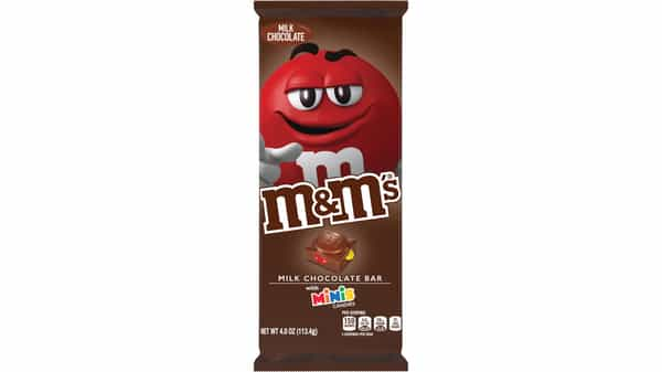 M&M's Minis, Milk Chocolate Candy Bar, 4 Oz