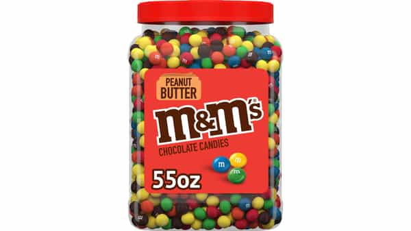 M&M's Peanut Butter Candies, 55 Oz.,, ()