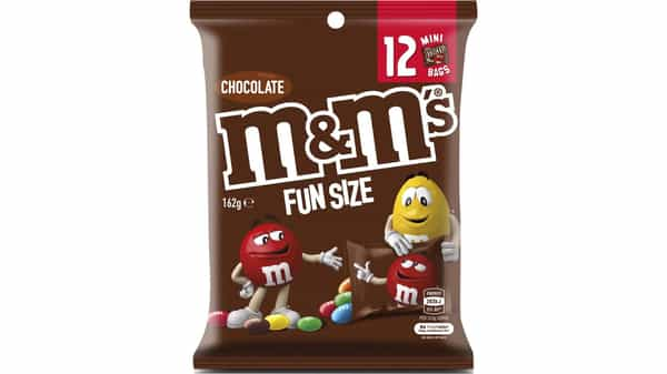 M&M's Milk Chocolate Party Share Bag 12 piece 162g