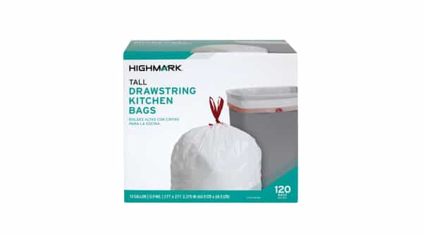 Highmark Wastebasket Trash Bags 10 Gallon Clear Box Of 160 Bags - Office  Depot