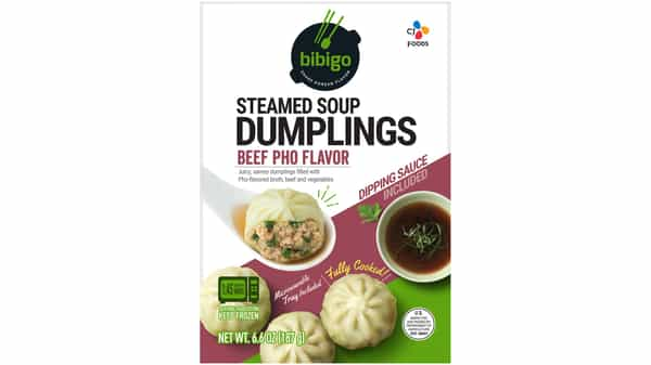 Bibigo Steamed Soup Dumplings Beef Pho Flavor