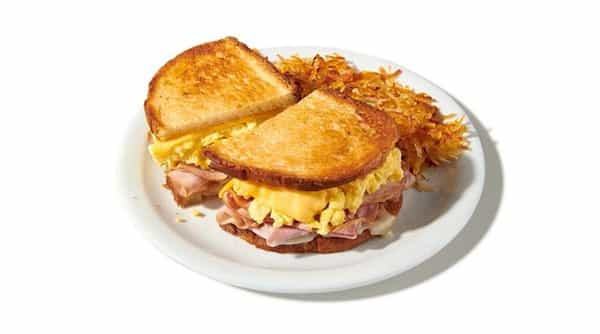 Denny's - my ham & cheese omelet - Picture of Denny's, Syracuse -  Tripadvisor