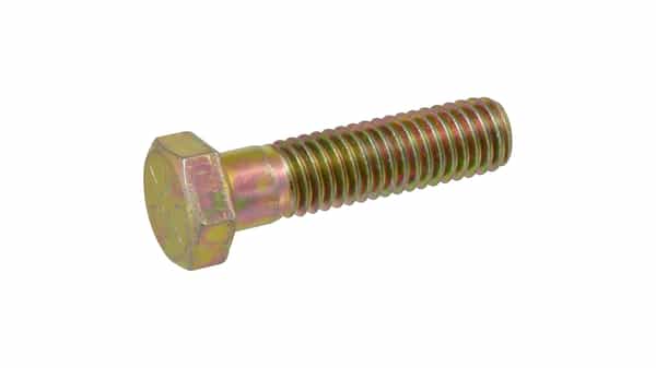 7/16-14 Coarse Thread Grade 8 Nylon Insert Hex Lock Stop Nut Yellow Zinc 1000 