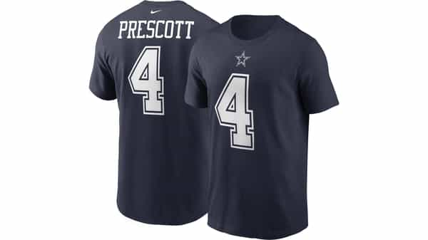 Dick's Sporting Goods '47 Men's Dallas Cowboys Franklin Stripe Grey T-Shirt