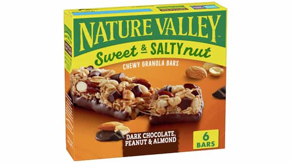 Nature Valley Sweet and Salty Nut Bars, Dark Chocolate Peanut Almond, 6 ct  