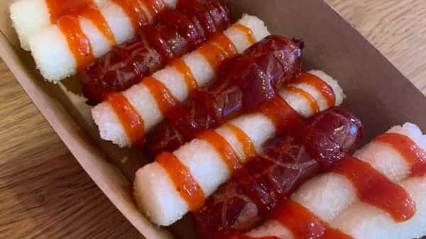 Korean corn dog, Potato Cheese corn dog  88 Hotdog & Juicy - Koreatown Los  Angeles