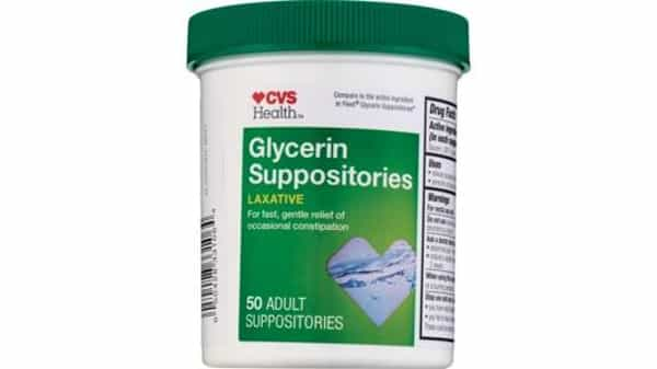 CVS Health Gentle Laxative Suppositories