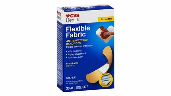 CVS Health Flexible Fabric Antibacterial Bandages