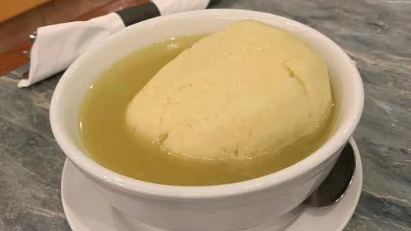 Soup Saturday: Matzo ball soup from Benji's Deli