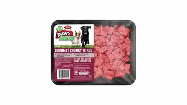 Coles dog clearance mince