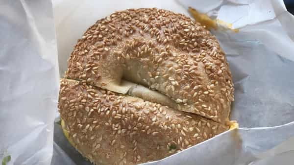 Posh bagel – All In One Bagel – $1