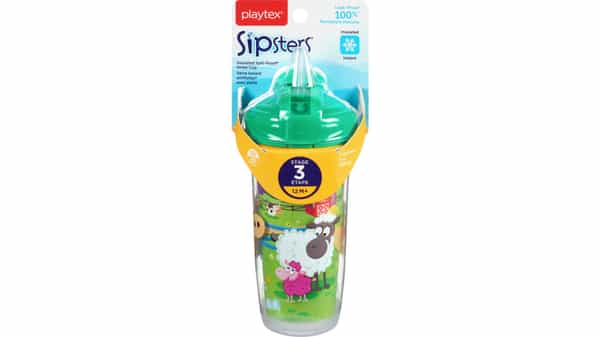 Playtex Sipsters Insulated Spill-Proof Straw Cups Stage 3 - 2 CT
