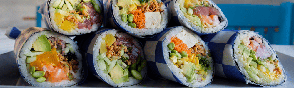 Poke Burrito.