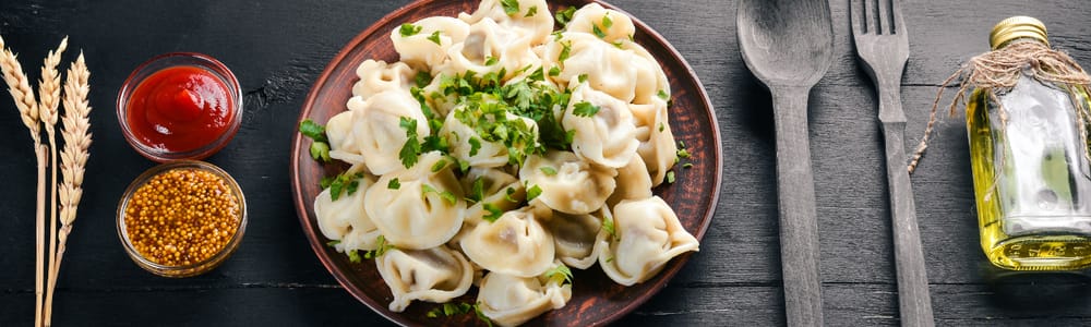 Rush In Alaskan Dumplings