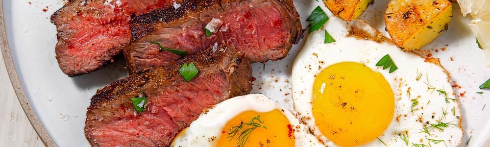 STEAK & EGGS