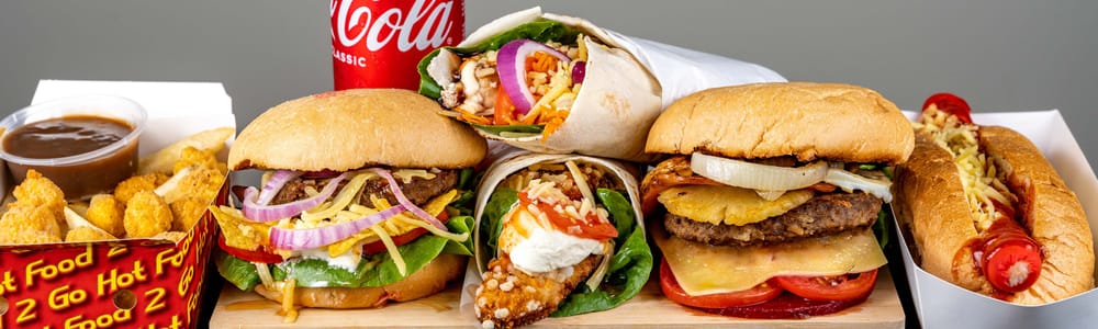 Kawana Way Loaded Burgers, Wraps & More