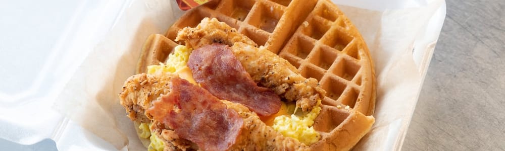 Heavenly Chicken & Waffles