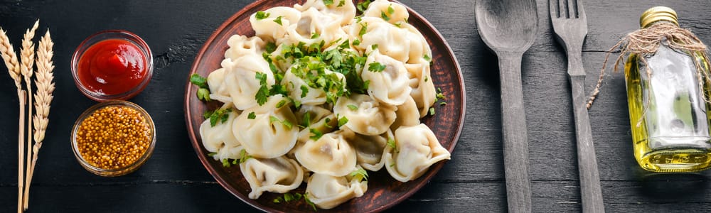 Rush In Alaskan Dumplings