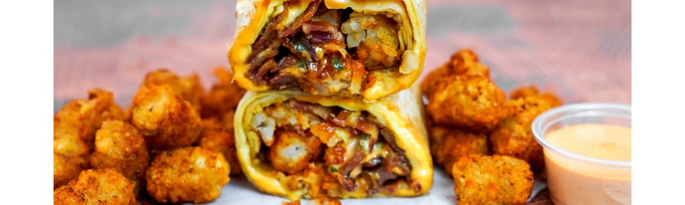 Tots Breakfast Burritos