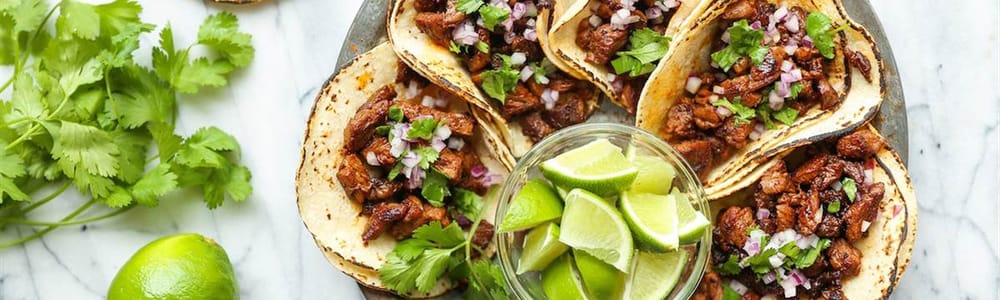 Sneaky sancho wings and tacos