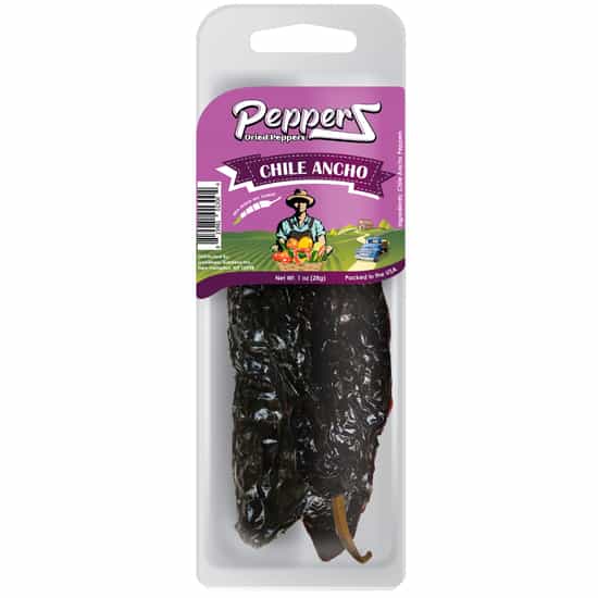 PepperZ Chile Ancho Dried Peppers (1 oz)
