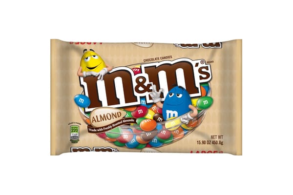 Best Maid Individually Wrapped Marshmallow Crispy Bar with M&M's