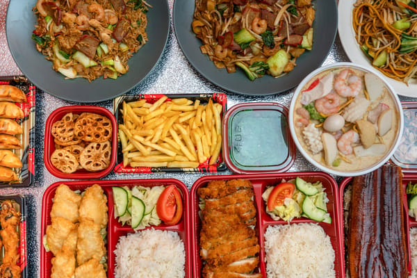 Lunch Box Asian Noodles