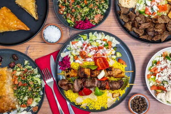 East Side Pockets, Mediterranean Food, Middle Eastern Food, Falafel,  Kabobs, Gyros, Soups, Salads