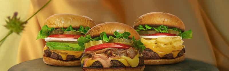 Double The Bun Vegan Burgers