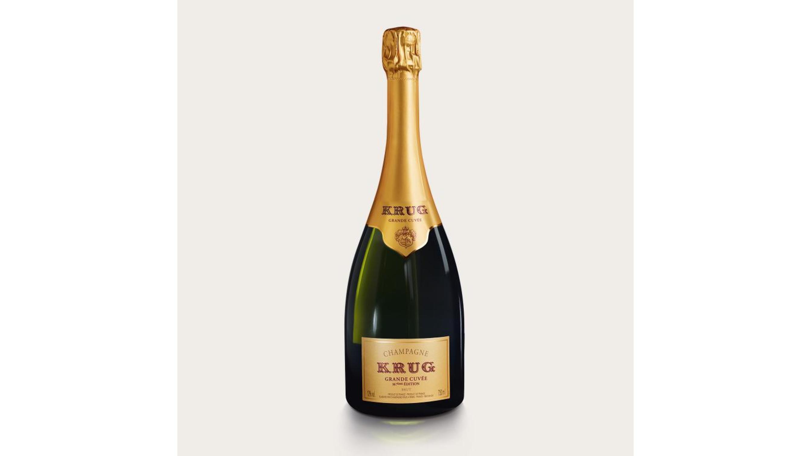 Krug Grande Cuvee Brut Champagne Bottle 167th Edition (750 ml) | Delivery  Near Me - Doordash