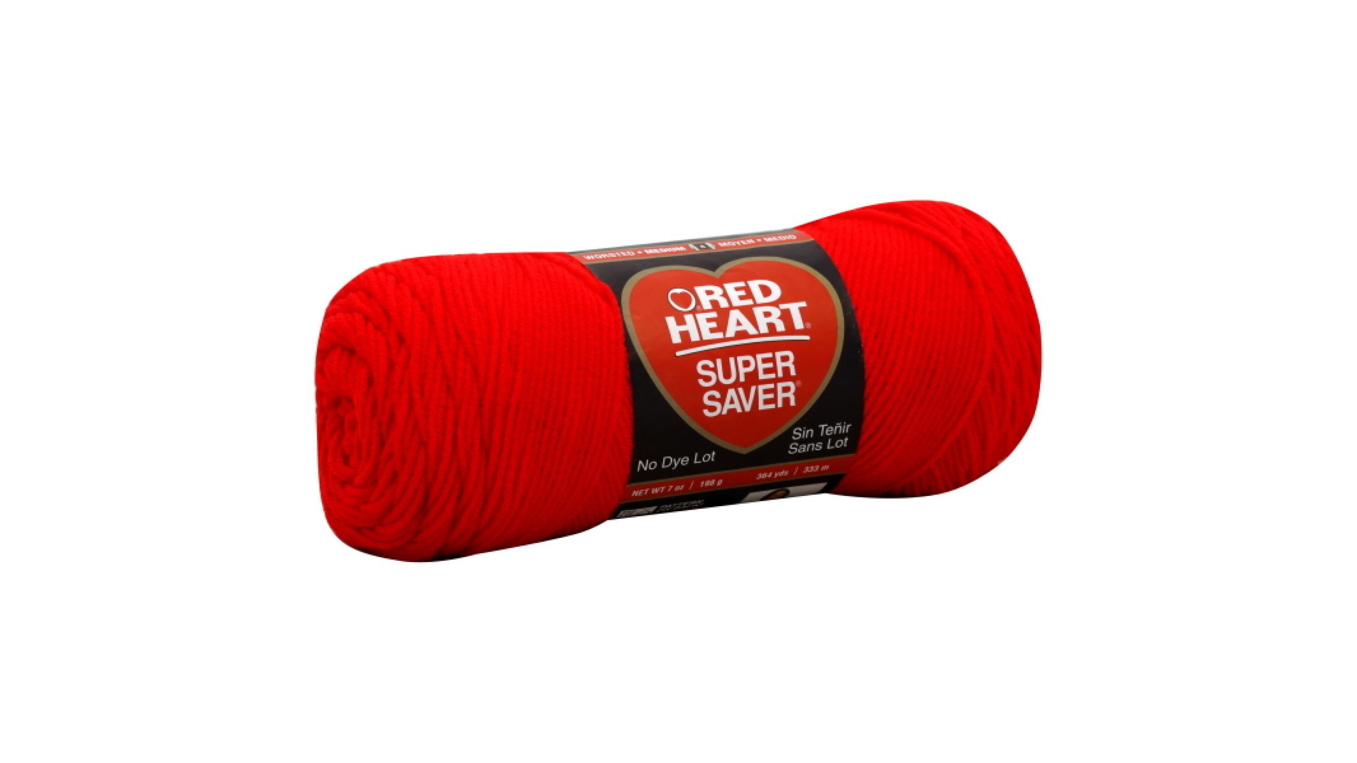 Red Heart Yarn Medium 0390 Hot Red | Delivery Near Me - Doordash