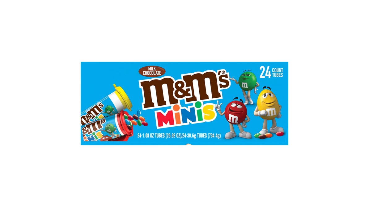 M&M's Milk Chocolate Minis Tube - 1.08 oz 