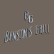Benson’s Grill