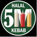 5 M Halal kebab