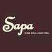 Sapa Sushi Bar and Asian Grill